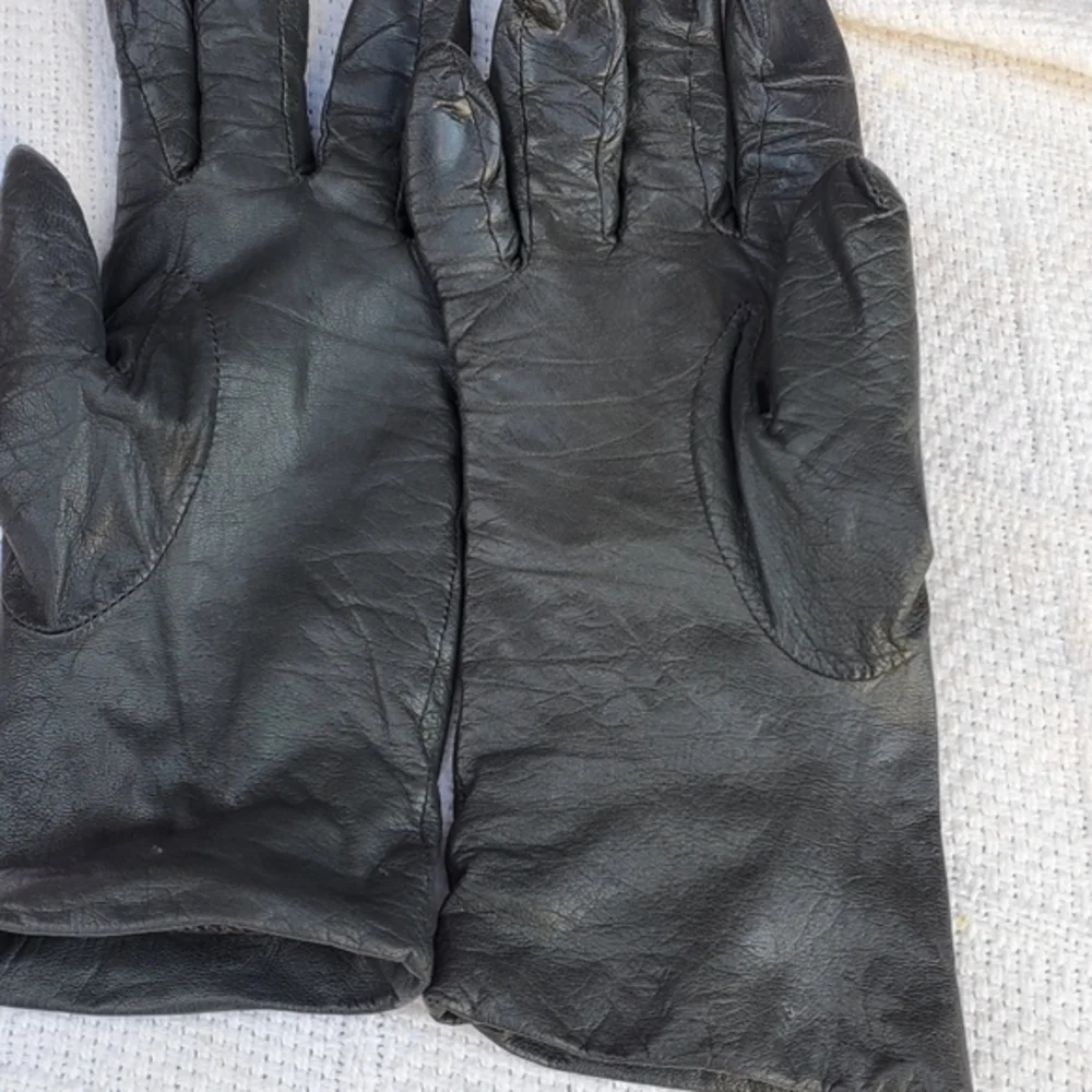 Vintage Fownes‎ cashmere lined gloves 7.5
